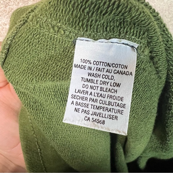 Raised By Wolves Cargo Sweatpant Joggers Mens Small Green 29x28 - Picture 5 of 5